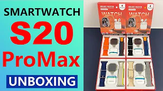 S20 Pro Max latest smartwatch listed