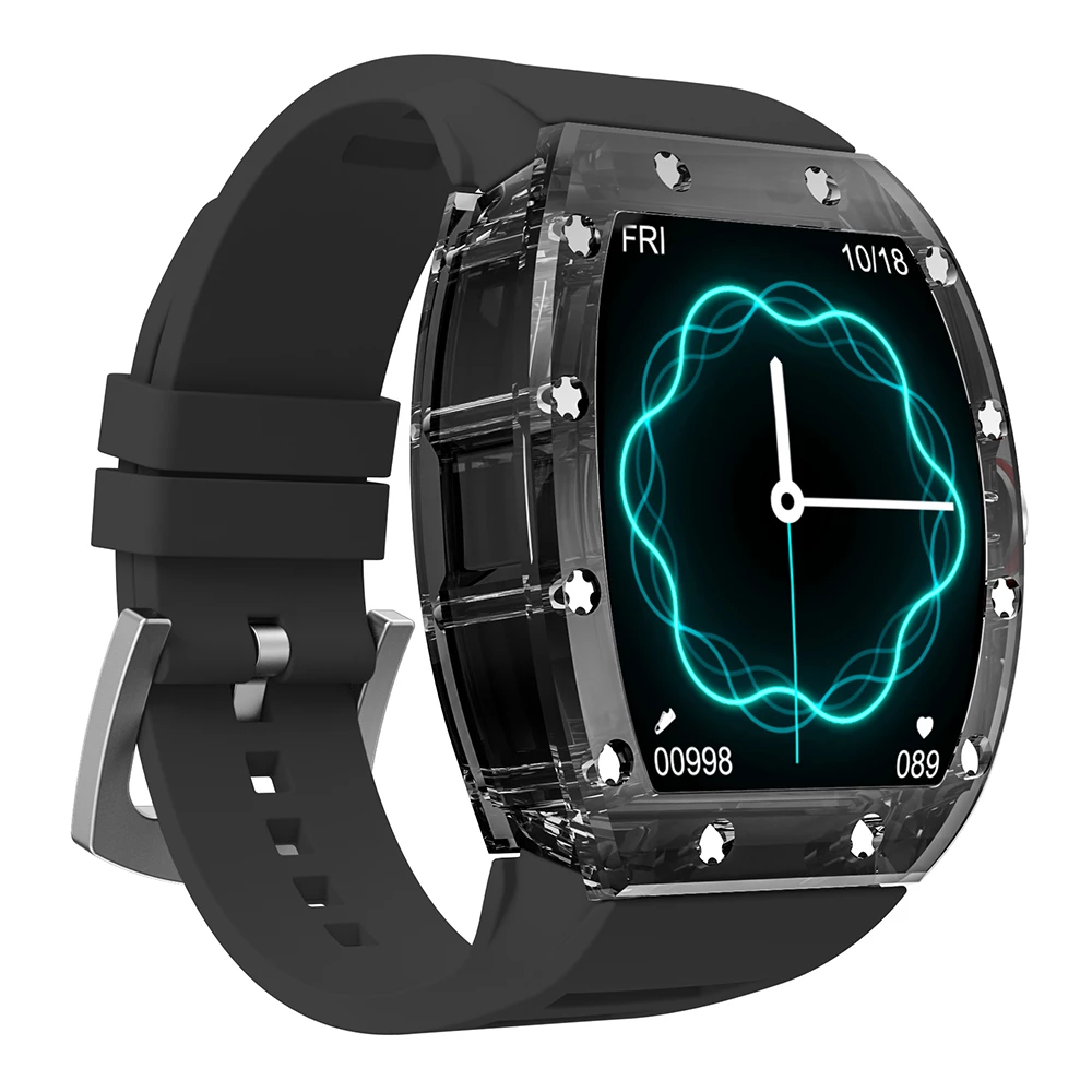 Custom Smart Watch for Men Women YD5 NFC Heart Rate Waterproof Fitness Bracelet HD Screen