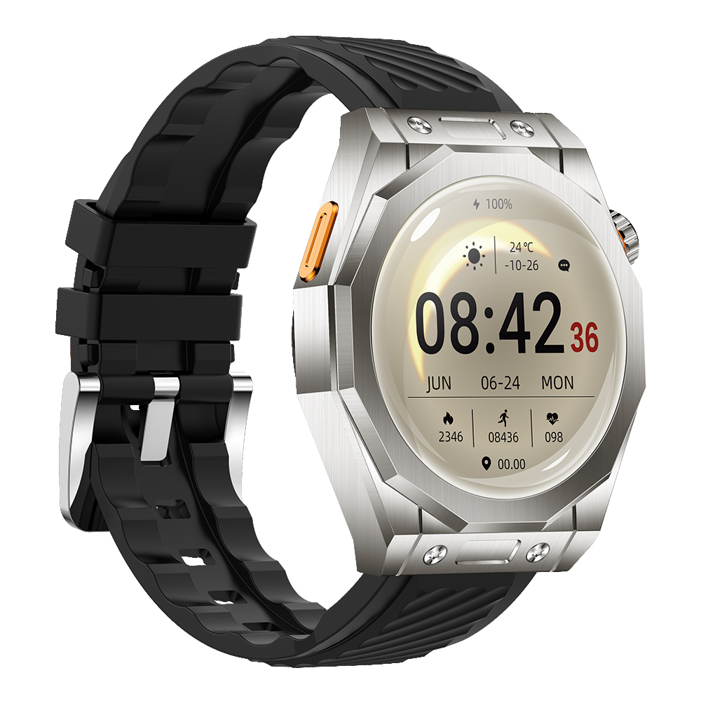 Z83 MAX smartwatch with 3 straps IP68 waterproof AMLOED Heart rate fitness tracker GPS Track smartwatch Factory