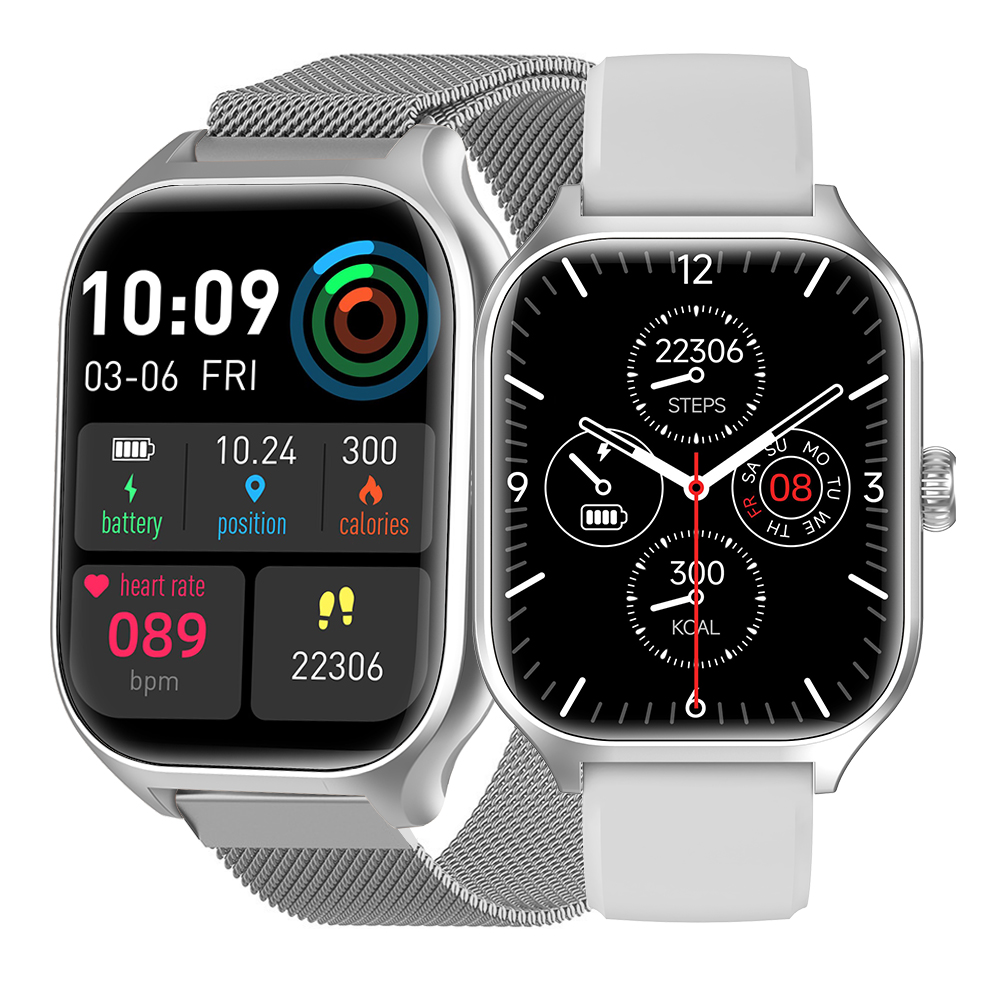 2023 Smart Watch GT4  Blood Oxygen Body Temperature 360*360 HD Screen Health Smartwatch